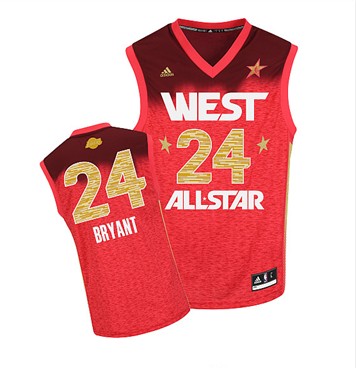 Brand NBA All-Star 2012 Kobe Bryant Los Angeles Lakers Basketball Adidas Jersey